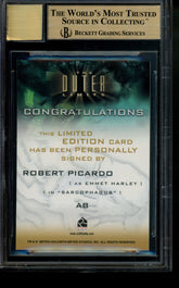 2003 The Outer Limits Autograph Robert Picardo Limited Auto BGS 9.5/10 Gem Mint